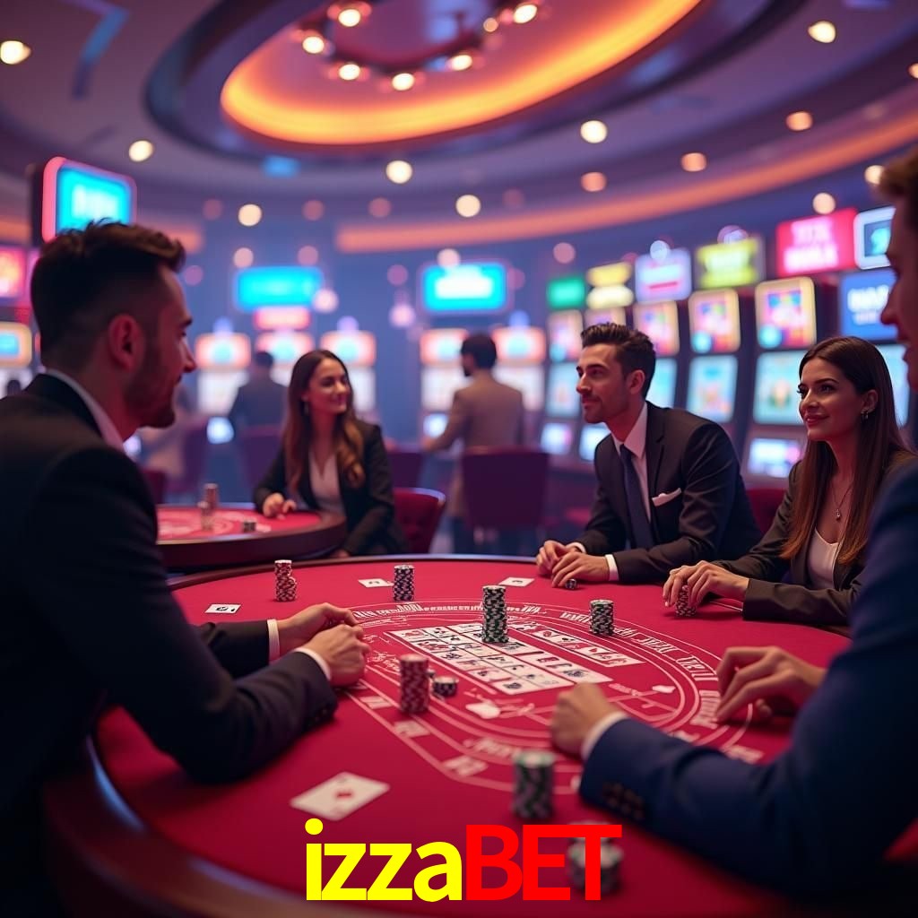 Mesa de Blackjack izzabet